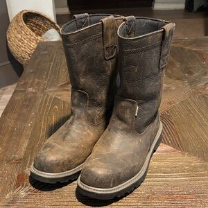 Wolverine Brown Leather Boots